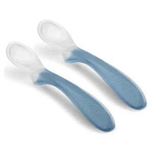 Žlice Nuvita silikonske powder blue - Image 1