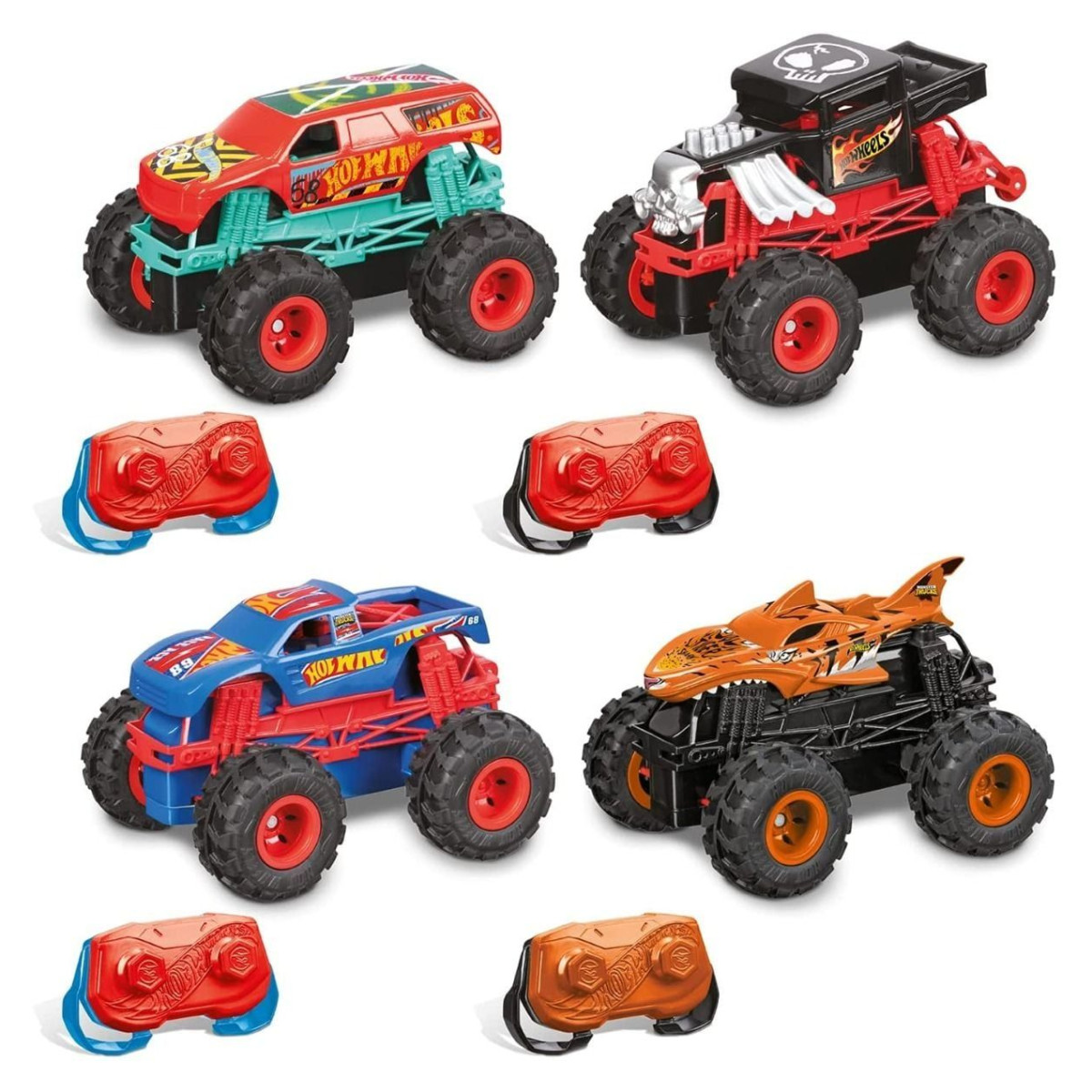 Auta Mondo na daljinski Hot Wheels Mini Monster Trucks - Image 1