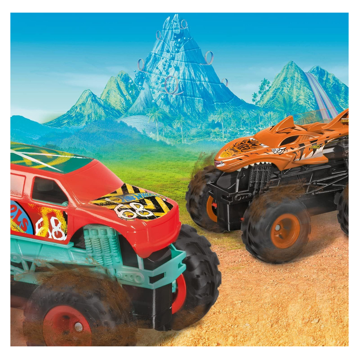 Auta Mondo na daljinski Hot Wheels Mini Monster Trucks - Image 4