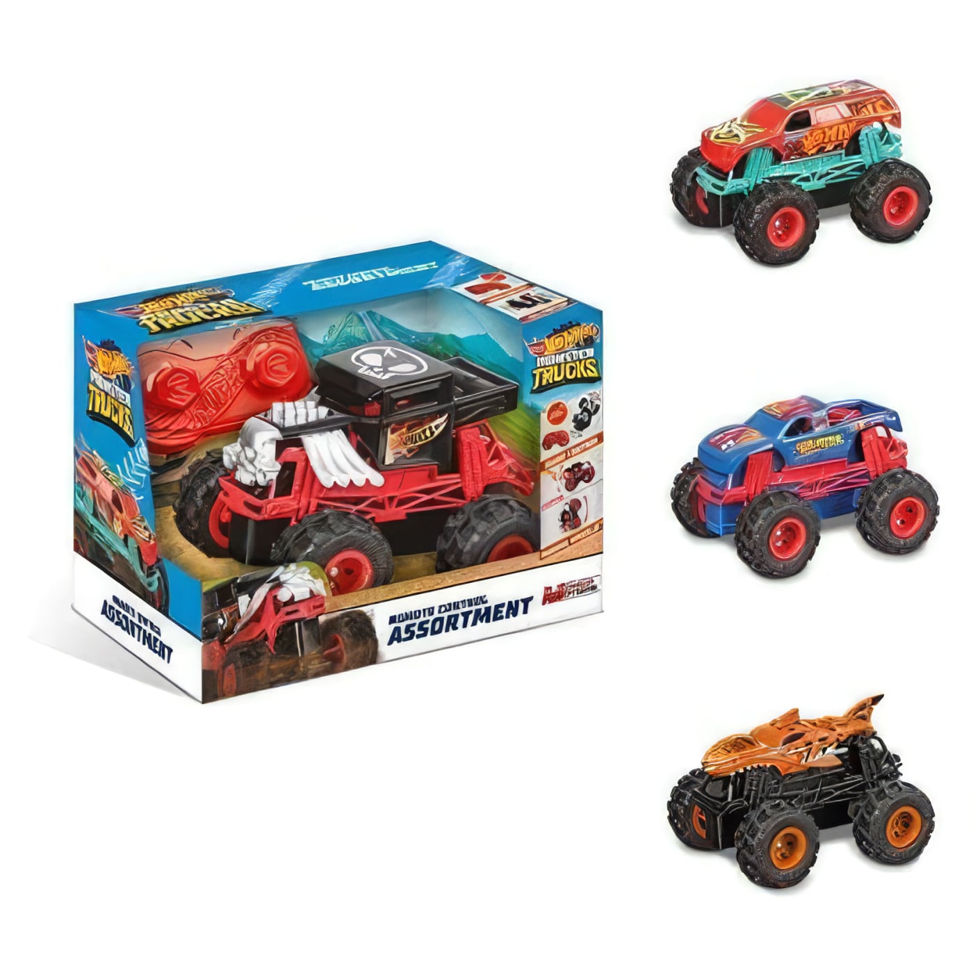 Auta Mondo na daljinski Hot Wheels Mini Monster Trucks - Image 6