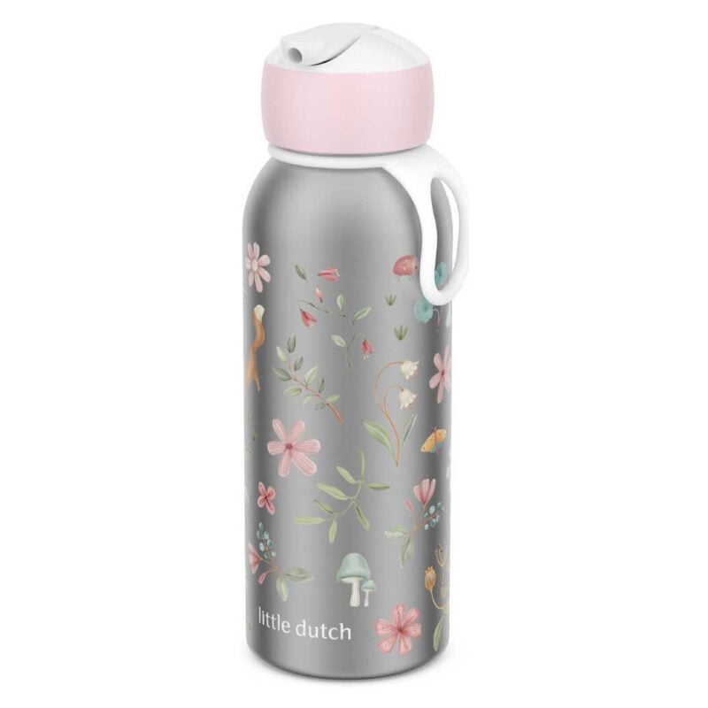 Boca od nehrđajućeg čelika Little Dutch Fairy Wonders 350 ml Flip-Up - Image 1