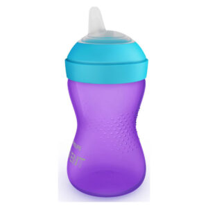Bočica s mekim nastavkom Philips Avent SCF802/02 300ML ljubičasta - Image 1