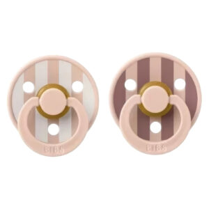 Duda BIBS Studio Colour Block Blush Mix veličina 2 - Image 1