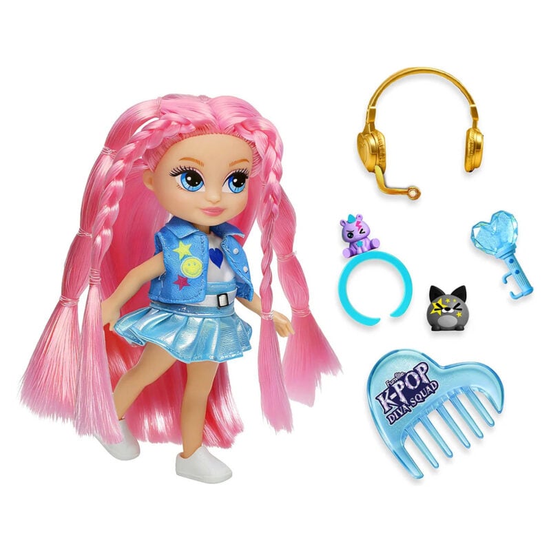K-pop Diva Squad Kpop: - Lutka 13cm Sort - Image 1