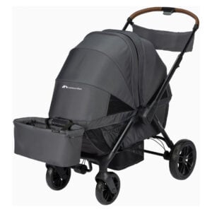 Kolica za dvoje Bebe Confort Helios Mineral Grafitna - Image 1