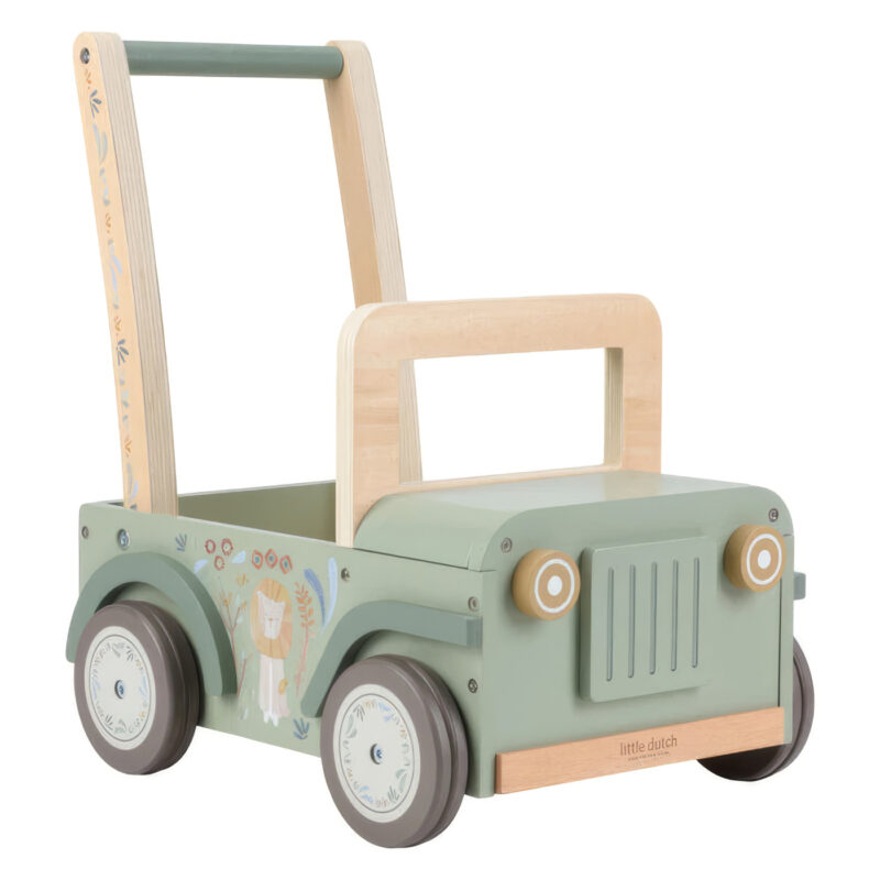Little Dutch Drvena Auto Guralica Safari Friends Ld7480 - Image 1