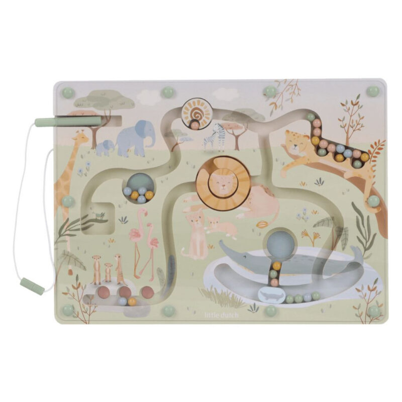 Little Dutch Magnetni Labirint Safari Friends Ld7464 - Image 1