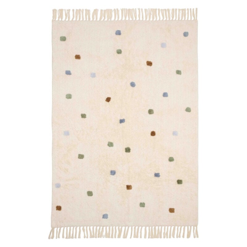 Little Dutch Tepih Dots Blue 120x170 Ru10144035 - Image 1