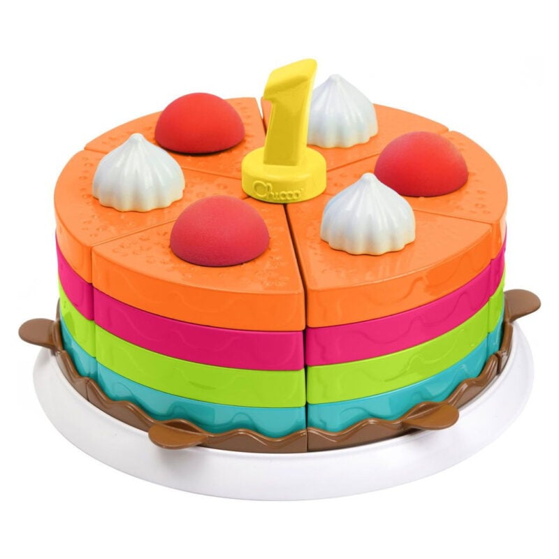 Montessori Igračka 2u1 Torta Rainbow,12m+ - Image 1