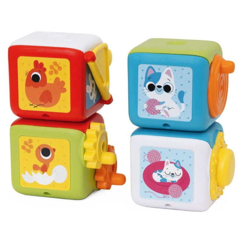 Montessori Igračka 2u1multiaktiviti Kocke,10m+ - Image 1