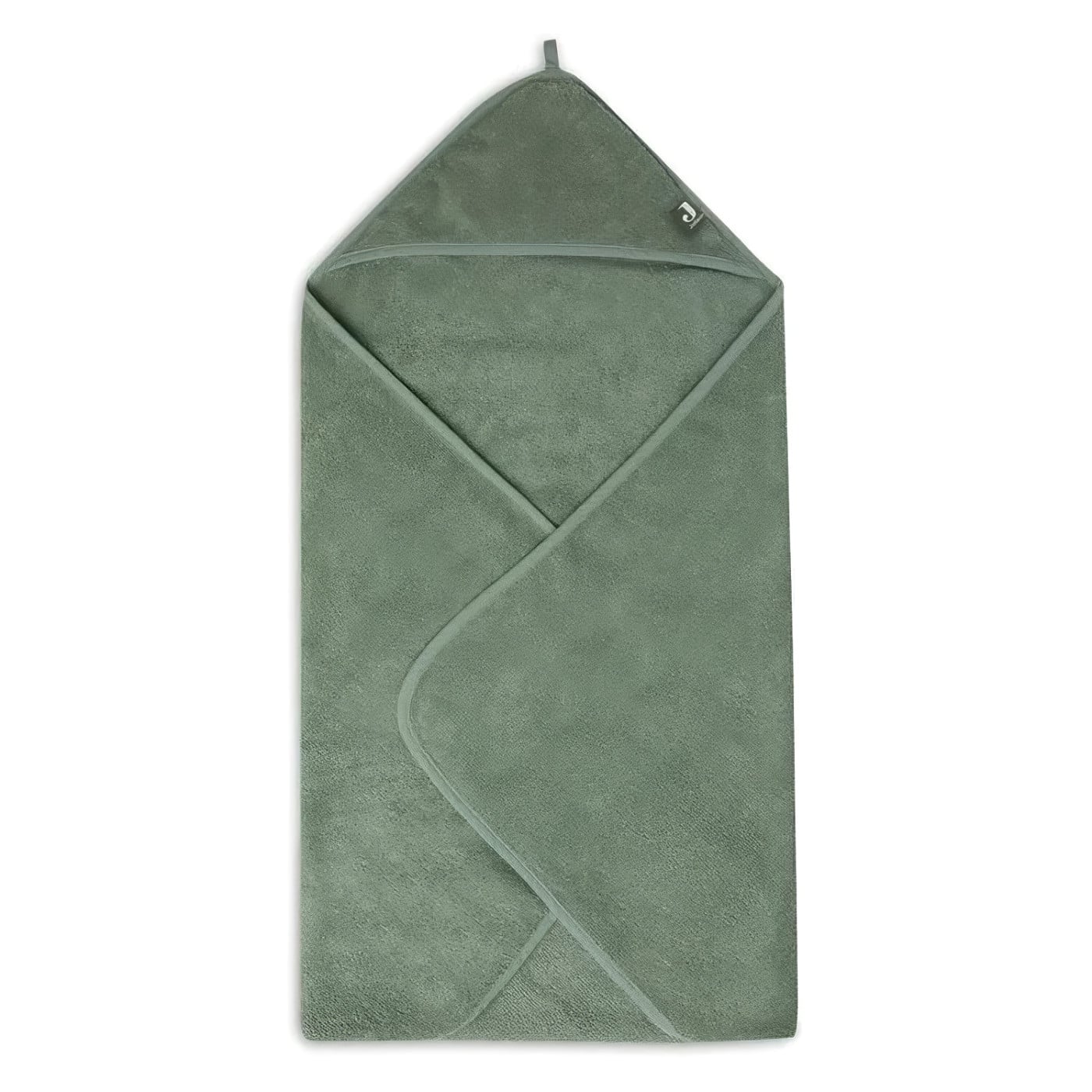 Ručnik Jollein s kapuljačom ash green 75x75 cm - Image 2