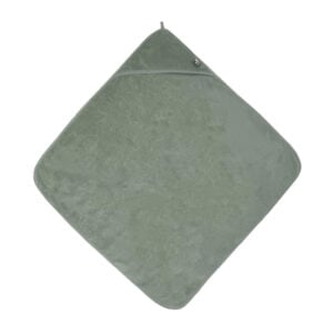Ručnik Jollein s kapuljačom ash green 75x75 cm - Image 1