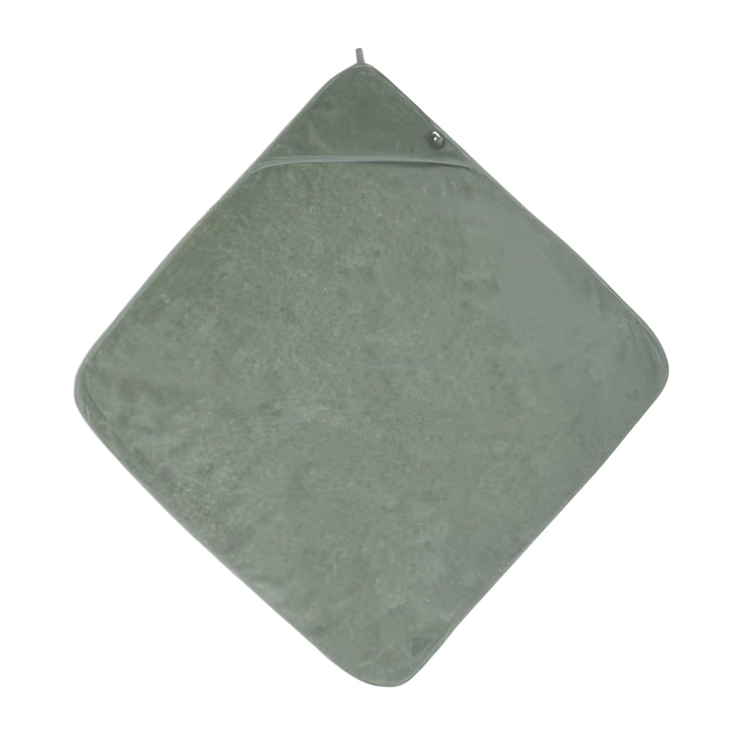 Ručnik Jollein s kapuljačom ash green 75x75 cm - Image 1