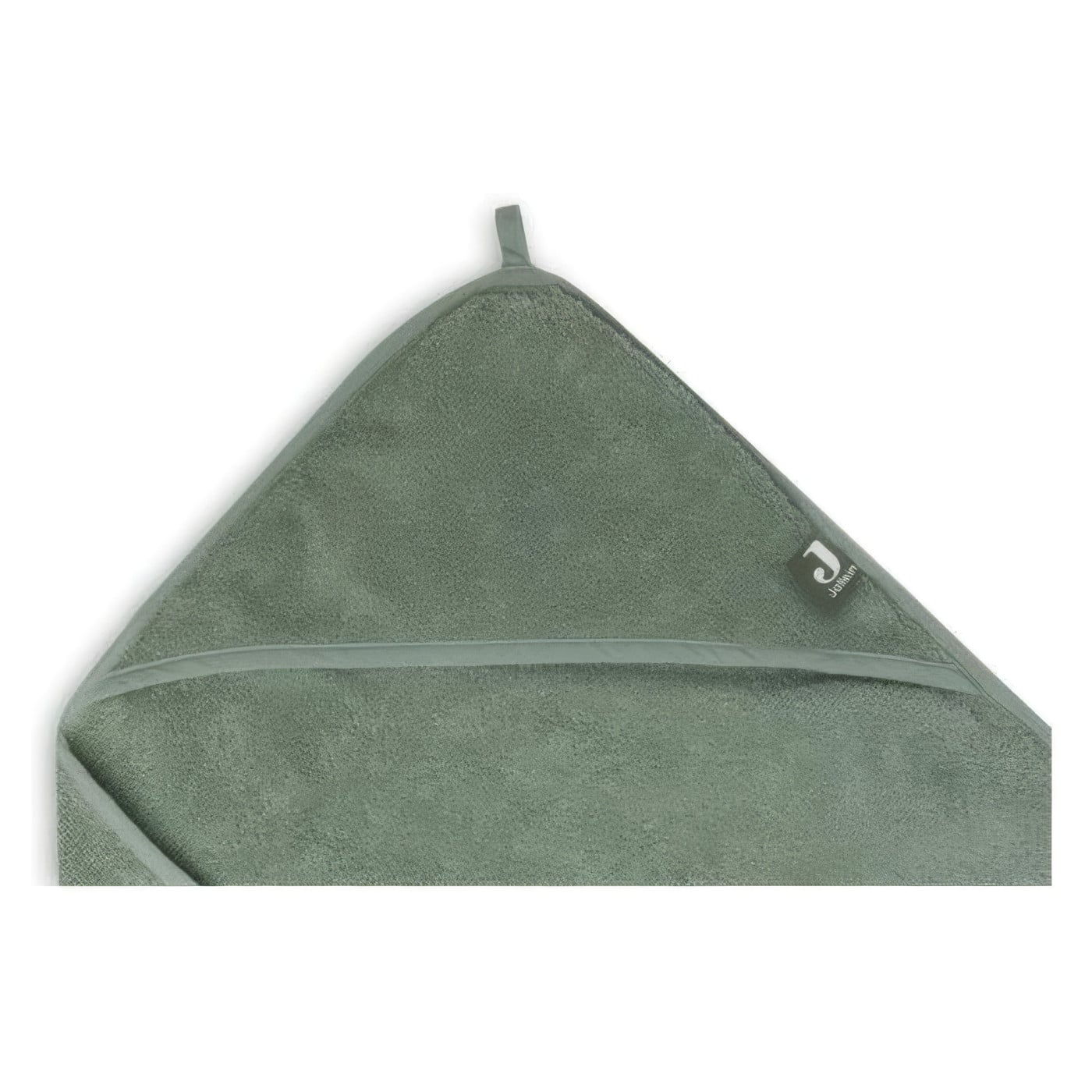 Ručnik Jollein s kapuljačom ash green 75x75 cm - Image 3