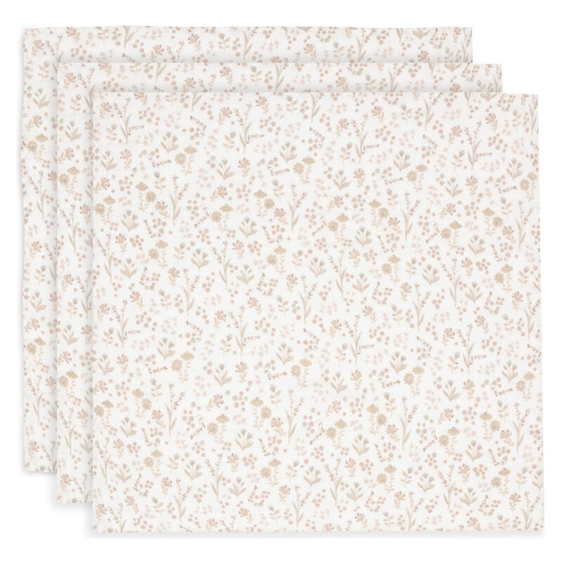 Tetra pelene Jollein Bloomy 70×70 3 kom - Image 1