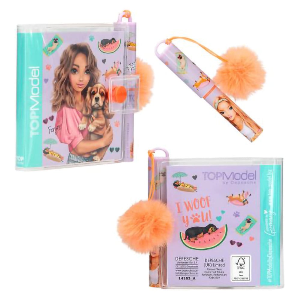 Top Model Mini Notes S Olovkom Sunny Dog 16/1