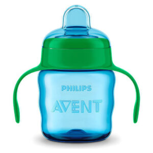 Čašica s mekim usnikom Philips Avent Boy 200ML 6m+ SCF551/05 - Image 1