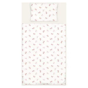 Albero Mio Posteljina C2 Pink Bows Cp9 135x100 Cm - Image 1