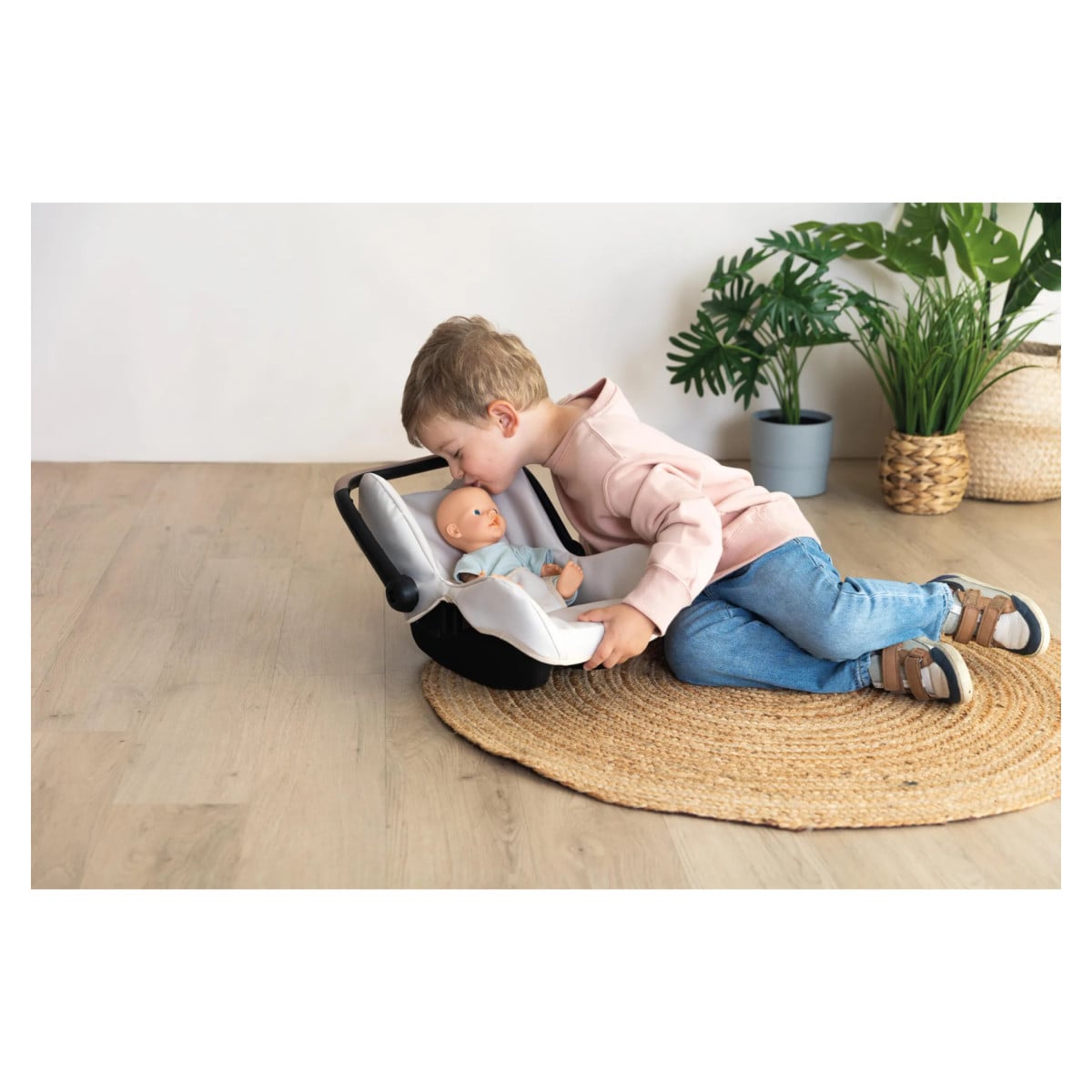Autosjedalica Smoby Maxi Cosi Za Lutke Bež 114505 - Image 10