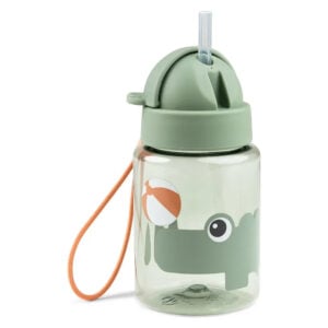 Boca sa slamkom Done by Deer Playground green 280 ml - Image 1