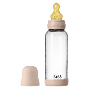 Bočica BIBS Complete set latex 240 ml medium flow blush - Image 1