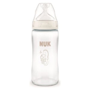 Bočica NUK First Choice 240mL Staklo Silikon M - Image 1