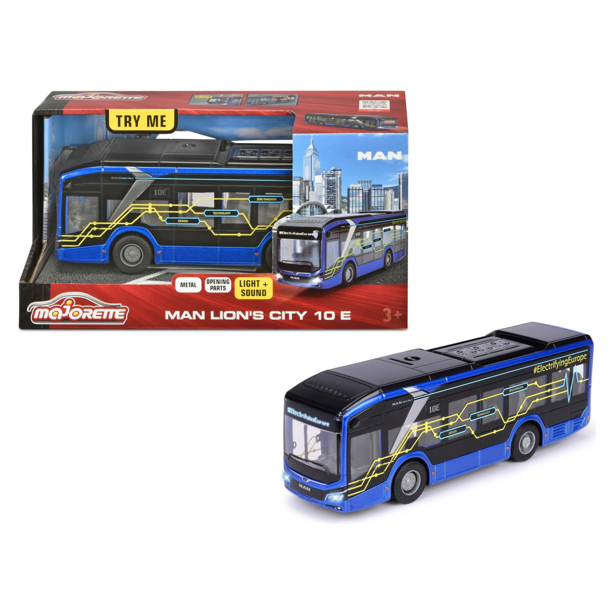 Bus Simba MAN Lion's City Majorette 213743008 - Image 6