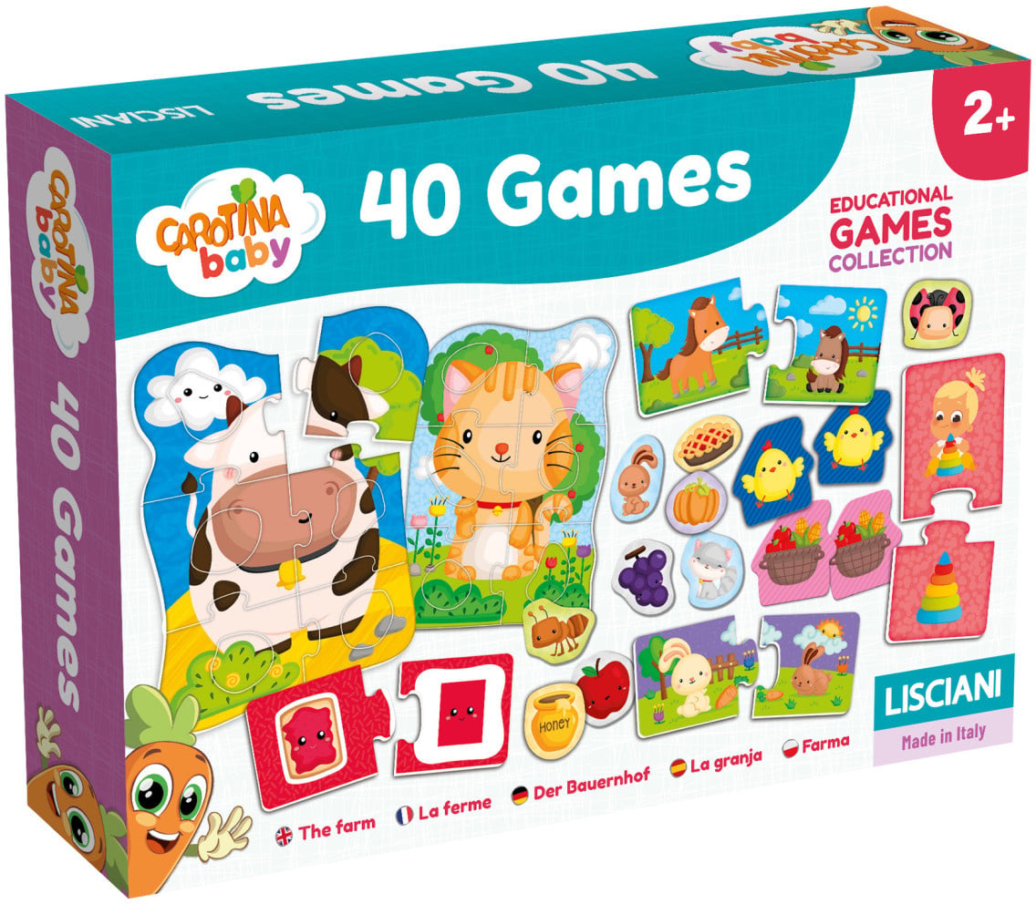 Carotina Lis: Baby 40 Edukativnih Igara
