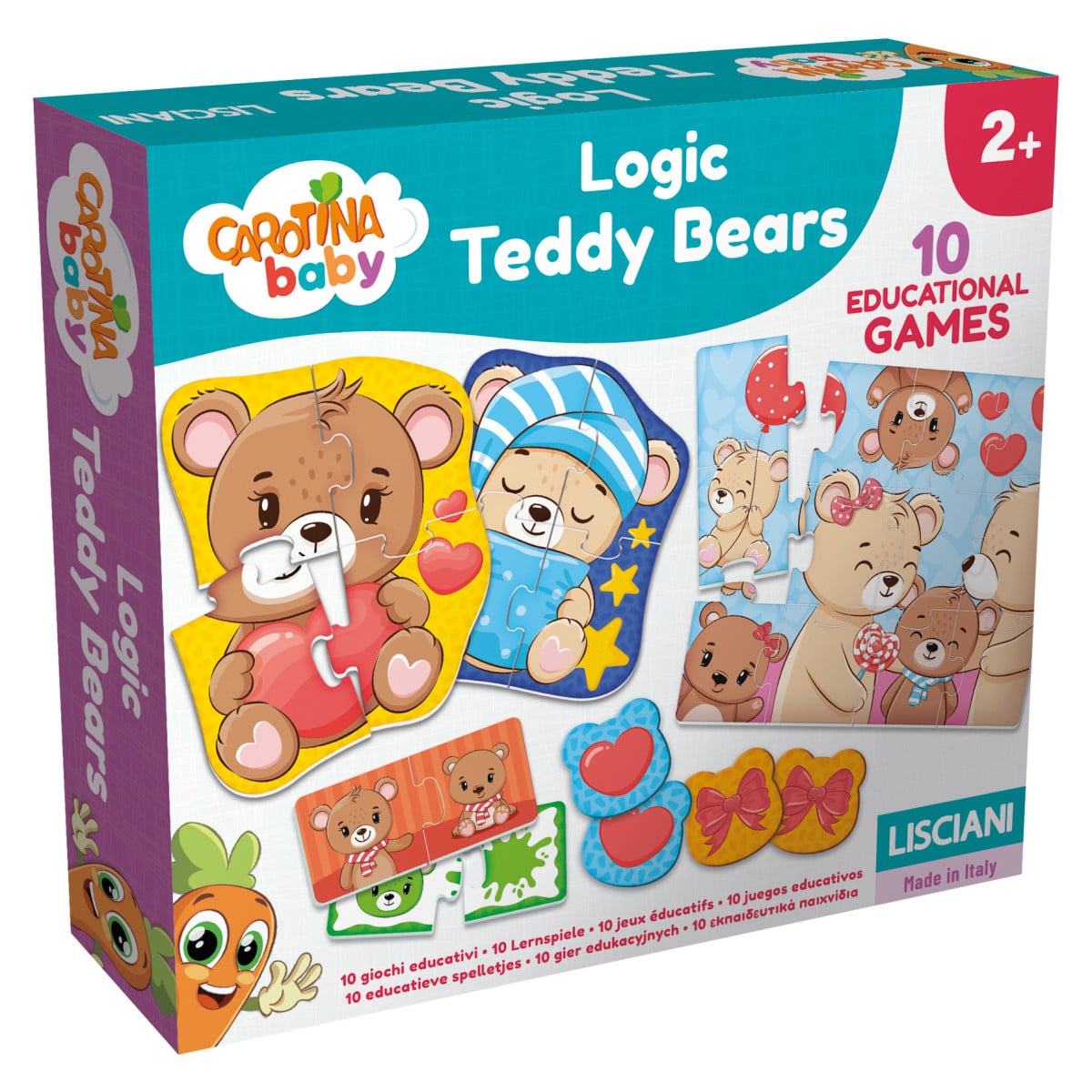 Carotina Lis: Baby Logic Plišani Medvjedići - Image 1