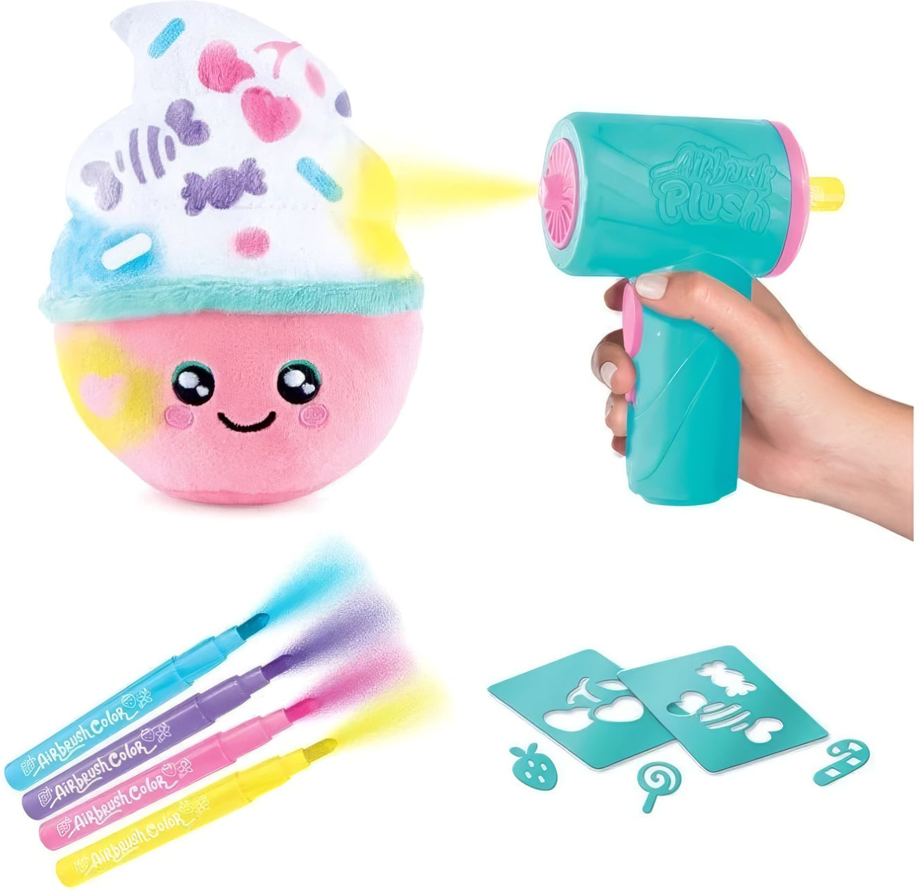 Cts: Airbrush Plush - Foodtastic Squish (6 Kom.display)