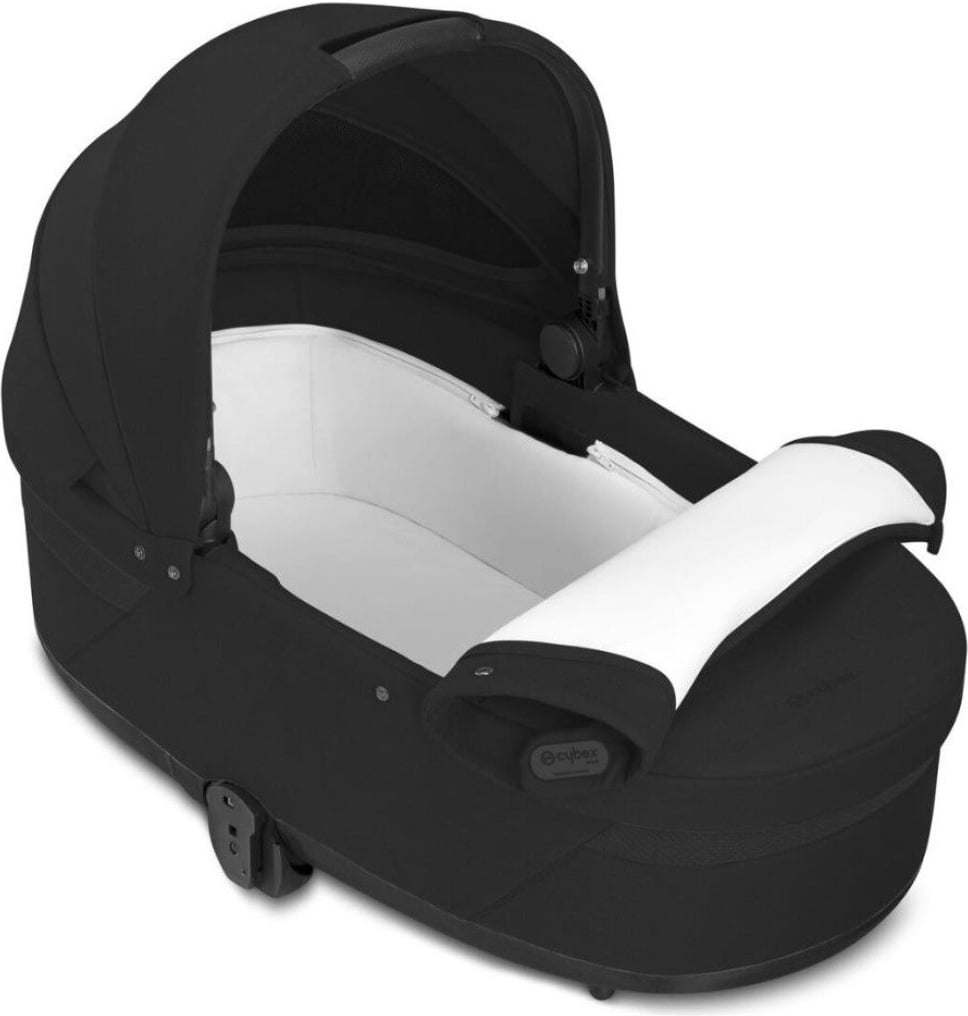 Cybex 3u1 Balios S Blk Kolica + Sklopiva Košara Moon Black 2026