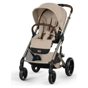 Cybex 3u1 Balios S Blk Kolica+sklopiva Košara Almond Beige 2026 - Image 1