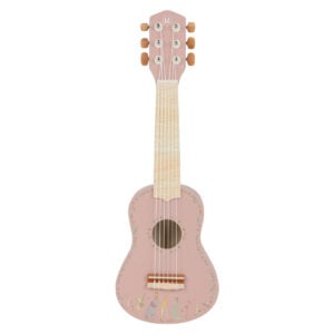 Drvena gitara Little Dutch Safari Friends ružičasta LD7471 - Image 1