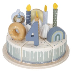 Drvena torta Little Dutch blue - Image 1