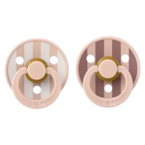 Duda BIBS Studio Colour Block Blush Mix veličina 2 - Image 1