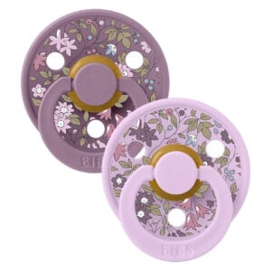 Duda BIBS X Liberty chamomile lawn violet sky 1 - Image 1