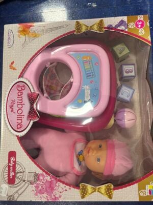 Outlet: Lutka Bambolina Amore sa hodalicom set DI830