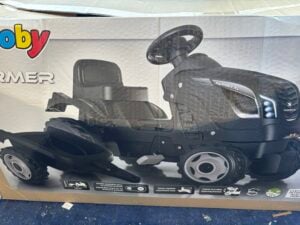 Outlet: Traktor s prikolicom Smoby Farmer XL black