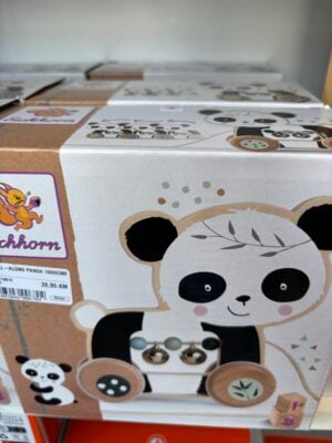 Outlet: Drvena igračka Eichhorn Pull-along Panda 100003806