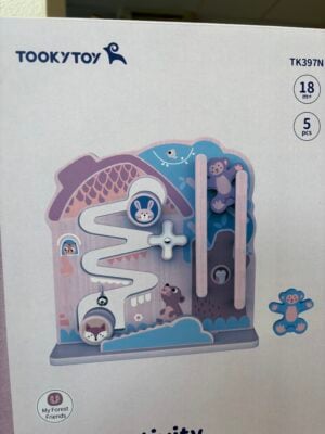 Outlet: Drvena igračka Tooky Toy drveni labirint Moji šumski prijatelji 272215
