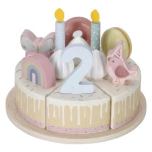 Igračka Little Dutch drvena torta pink LD8015 - Image 1