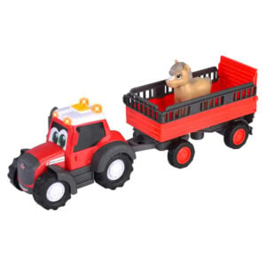 Igračka Simba prikolica za životinje ABC Massey Ferguson 204115012 - Image 1