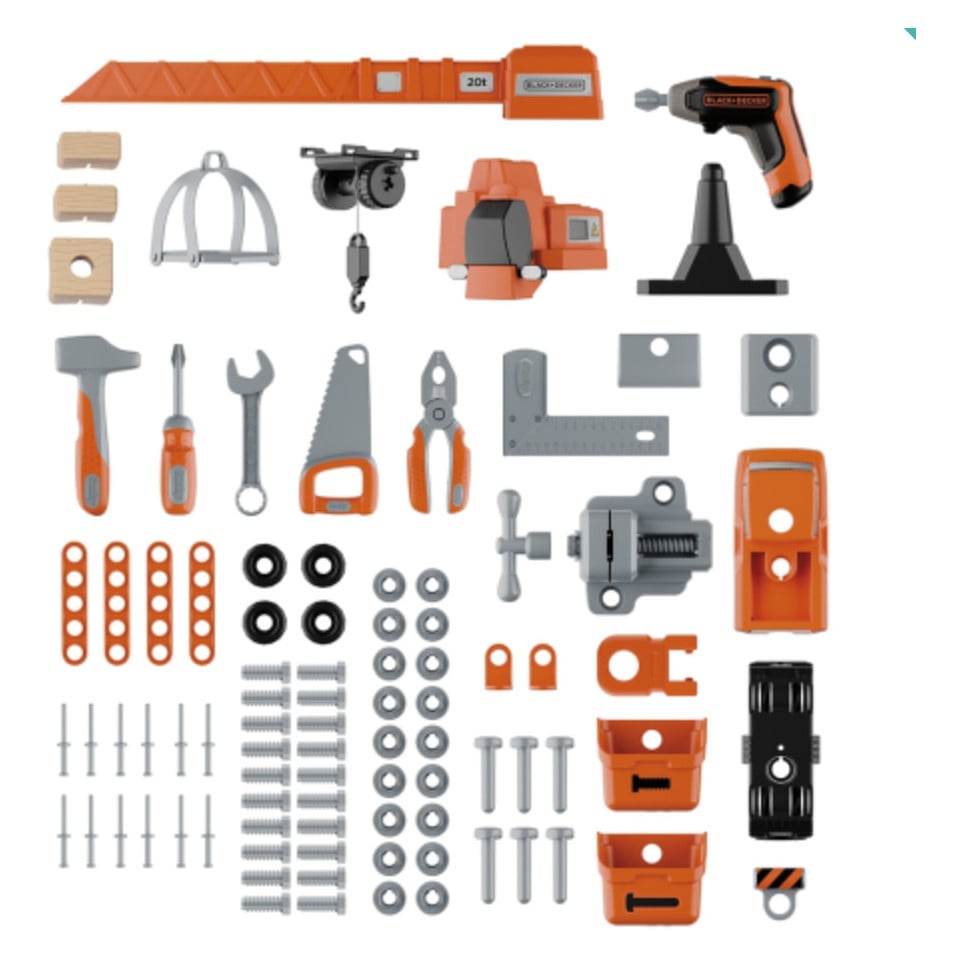Igračka Smoby radni stol s alatom Black + Decker - Image 2
