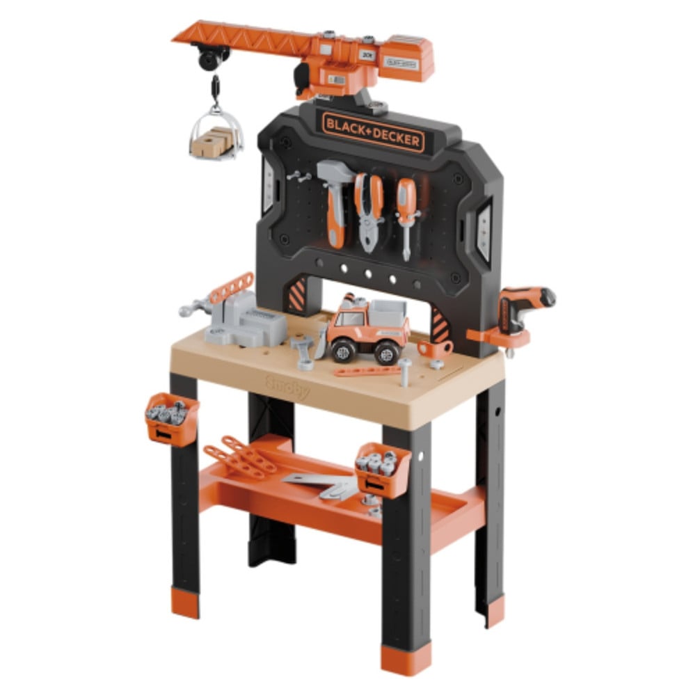 Igračka Smoby radni stol s alatom Black + Decker