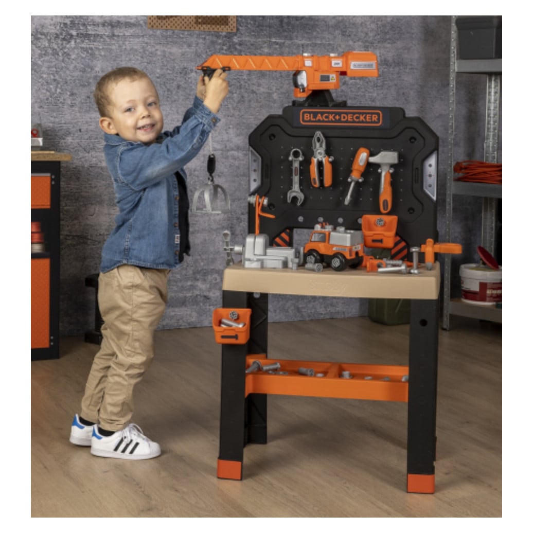 Igračka Smoby radni stol s alatom Black + Decker - Image 4