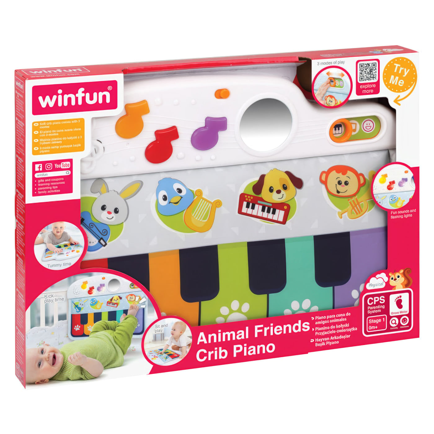 Igračka Winfun Animal Friends piano - Image 3