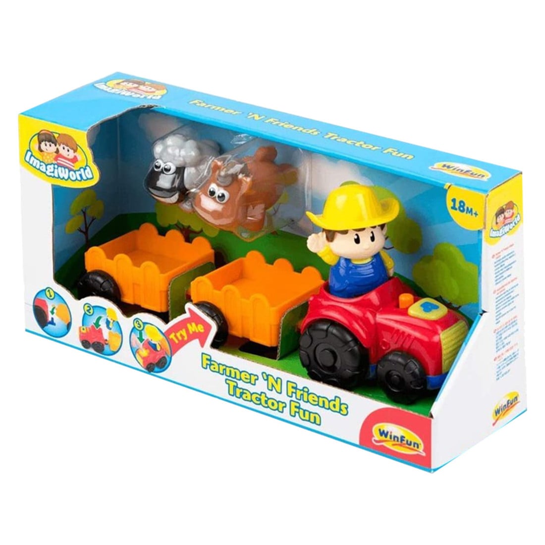 Igračka Winfun traktor Farmer i prijatelji - Image 6