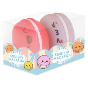 Kc: Squishy Macarons 2pk (12 Kom. Display) - Image 1