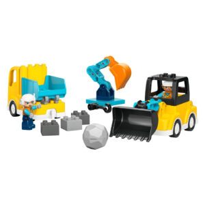 Kocke LEGO DUPLO Građevinska Vozila 3u1 10475 - Image 1