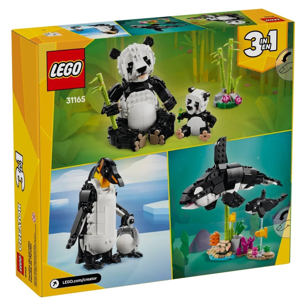Kocke Lego divlje životinje: obitelj panda 31165 - Image 5
